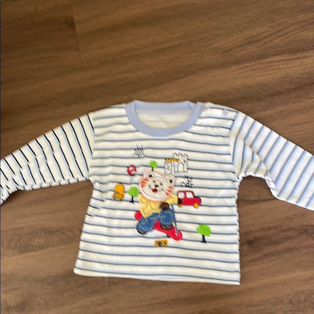 Grand City My Car Race Toddler Long Sleeve Shirt Size Toddler Large. NWOT